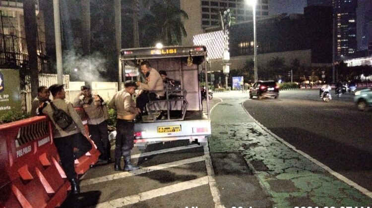 Polsek Metro Menteng Perketat Patroli, Cegah Balap Liar di Bundaran HI dan Jalan Mh Thamrin