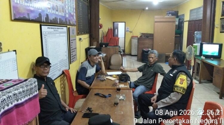 Cooling System di RW 09 Johar Baru, Polisi dan Warga Perkuat Antisipasi Gangguan Kamtibmas