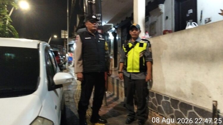 Perkuat Poskamling, Polisi Ajak Warga Johar Baru Terapkan Tamu Wajib Lapor 1×24 Jam