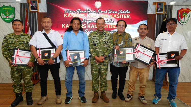 Korem 052/Wkr Apresiasi Mitra Media, Perkuat Sinergi Informasi kepada Masyarakat