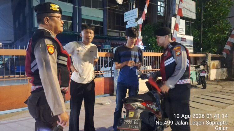 Tekan Kejahatan Jalanan, Patroli Cipta Kondisi Polsek Johar Baru Hadir di Titik Rawan Dini Hari