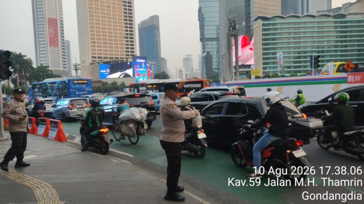 Polisi Perkuat Patroli di Kawasan Mh Thamrin, Cegah Copet dan Jambret di Pusat Jakarta