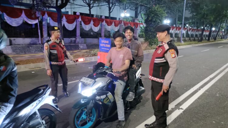 Jelang Subuh Operasi Cipta Kondisi Stasioner Digelar Polsek Sawah Besar” Jaga Malam Tetap Aman dan Nyaman
