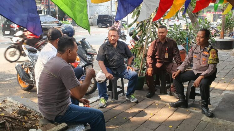 Tingkatkan Jaga Jakarta On The Spot, Polsek Sawah Besar Serap Aspirasi Warga di Pasar Baru