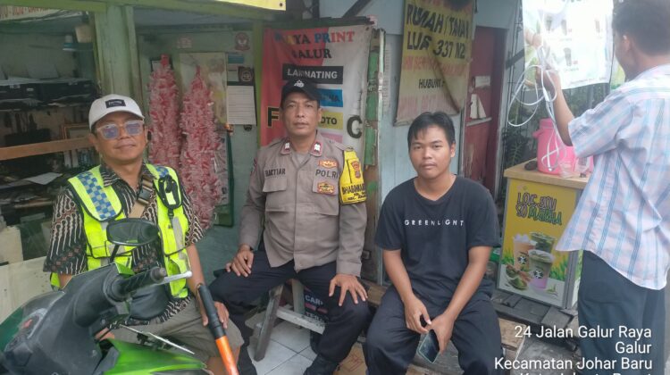 Sambang dan Cooling System Warga RW 03 Kel. Galur, Polsek Johar Baru Perkuat Kamtibmas