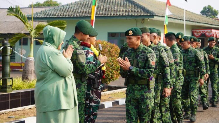 Danbrigif 14/MY Kunjungi Yonif 310/Kidang Kencana, Perkuat Pembinaan dan Silaturahmi