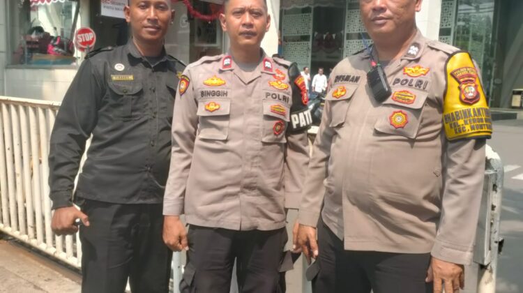 Polsek Metro Menteng Perkuat Pengamanan Kantor BGN, Kamtibmas Tetap Kondusif