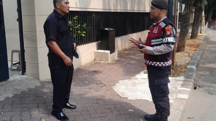 Patmor Menteng Perkuat Kamtibmas, Security Diimbau Waspadai Curanmor