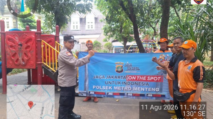 Polsek Metro Menteng Dekatkan Layanan Kamtibmas ke Warga Pegangsaan