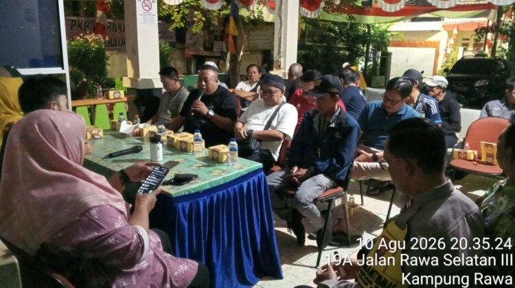 Bangun Sinergi Tiga Pilar, Kampung Rawa Siapkan Family Gathering Libatkan 150 Peserta