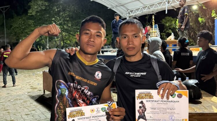 Prajurit Yonarhanud 16/SBC Raih Prestasi di Ajang Muaythai 2026