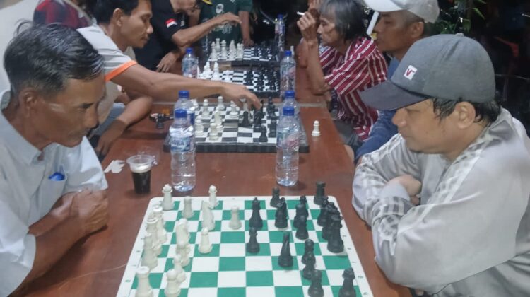 Lomba Catur “A. Muchtar Cup 2026” Digelar Meriah di Pasar Gaplok Jelang HUT RI ke-81