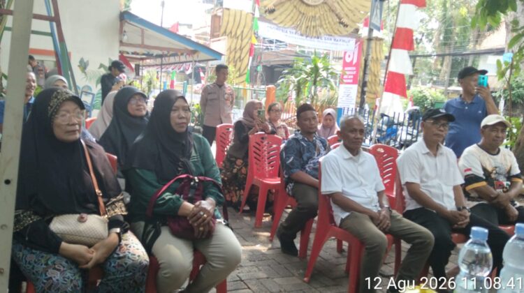 Semarak HUT RI ke-81, Warga Johar Baru Tampilkan Gapura Kreatif dalam Penilaian Tingkat Polda