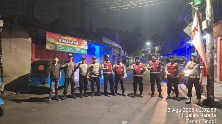 Polisi Persempit Ruang Gerak Kejahatan Jalanan, Cipta Kondisi Digelar Dini Hari
