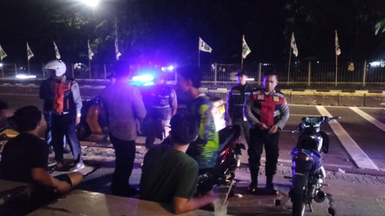 Patroli Blue Light Tiga Pilar Sawah Besar” Tindak Tegas Kumpulan Anak Motor Di Area Publik