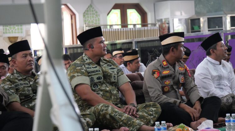 Kasdim 0510/Tigaraksa Hadiri Tasyakuran HUT RI ke-81 Tingkat Kabupaten Tangerang