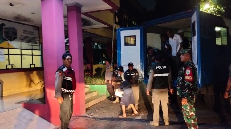 Polri Dan TNI Lakukan Apel Gabungan Pendampingan Penertiban PPKS di Wilayah Sawah Besar
