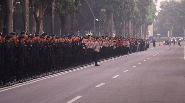 8.095 Personel Gabungan Amankan Pidato Kenegaraan Presiden di DPR