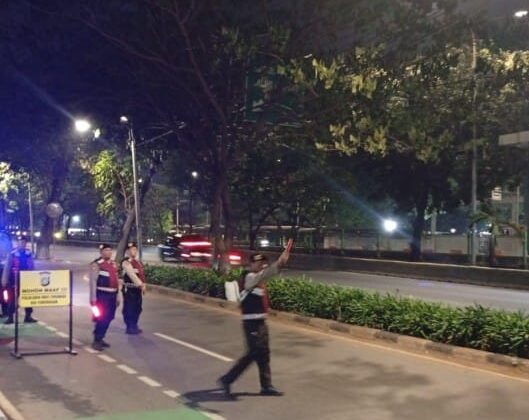 Razia Stasioner Digelar di Cempaka Putih, Polisi Periksa Pengendara Secara Humanis