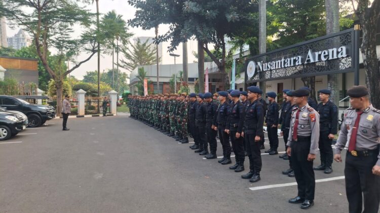 Polri dan TNI Perkuat Pengamanan Agenda Kenegaraan di Gerbang Pancasila