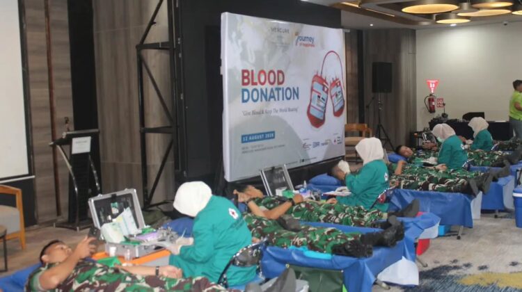 Prajurit Yonif 432 Kostrad Donor Darah, Wujud Nyata Kepedulian untuk Sesama