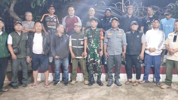 Ciptakan Wilayah Aman dan Kondusif, Koramil 05/Kramatjati-Makasar Gelar Patroli/Siskamling