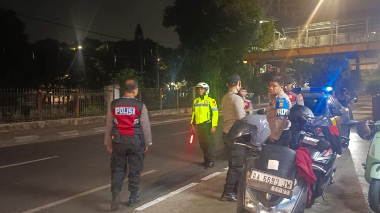 Polsek Metro Tanah Abang Tingkatkan Patroli Cipta Kondisi, Antisipasi Gangguan Kamtibmas dan Jelang Pidato Kenegaraan