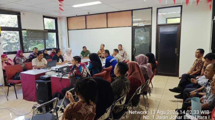 Polisi dan Tiga Pilar Matangkan Pengamanan Pesta Rakyat HUT RI ke-81 di Johar Baru