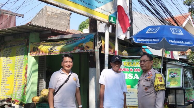 Antisipasi Tawuran Pelajar, Bhabinkamtibmas dan FKDM Sambangi SMK Kampung Jawa