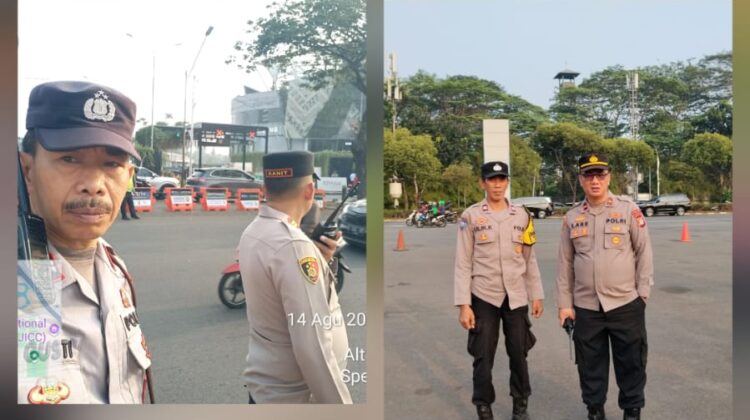 Pengamanan Pidato Kenegaraan dan Penyampaian RUU APBN di Kawasan GBK Libatkan Puluhan Personel
