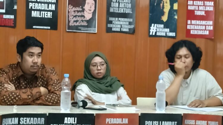 Monitoring Giat TAUD (Tim Advokasi Untuk Demokrasi) Soroti Penanganan Kasus Percobaan Pembunuhan Andrie Yunus