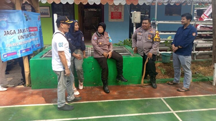 Jaga Jakarta On The Spot, Polsek Metro Tanah Abang Serap Aspirasi Warga Petamburan dan Perkuat Imbauan Kamtibmas
