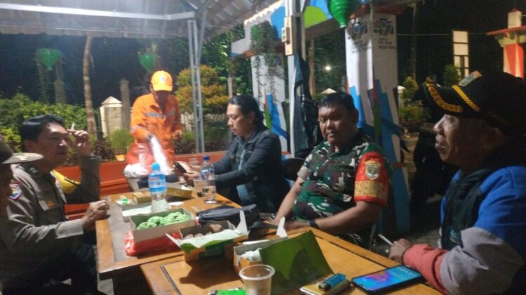 Koramil 06/Cakung Gelar Patroli/Siskamling Bersama Warga