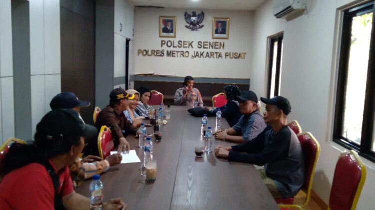 Polsek Senen Gelar Pembinaan Sabuk Kamtibmas, Ajak Warga Bersama Jaga Jakarta