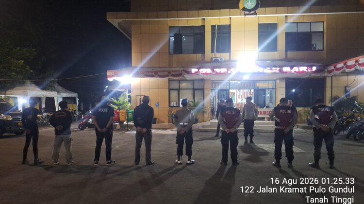 Padal Pimpin Apel Cipta Kondisi, Polisi Perkuat Patroli Antisipasi Begal dan Kejahatan Jalanan