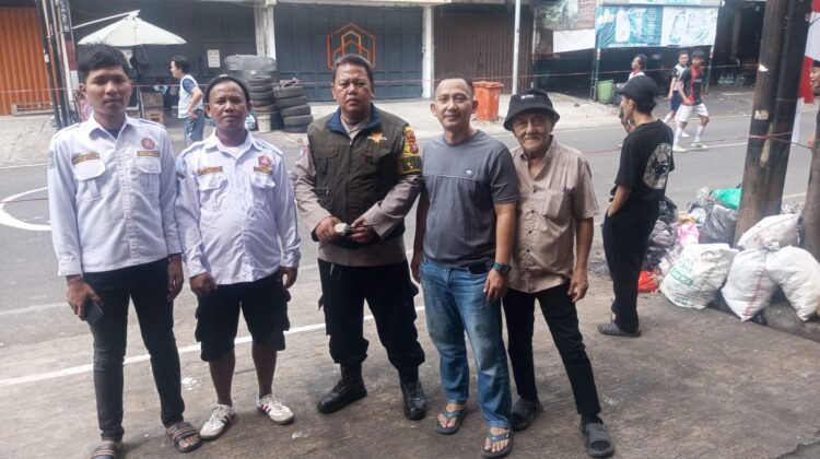Polri Bersama Sabuk Kamtibmas Amankan Turnamen Futsal Sambut HUT RI ke-81 di Karang Anyar