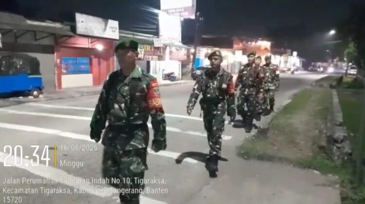 Jaga Kamtibmas, Koramil Tigaraksa Gelar Patroli Berkendara Maung