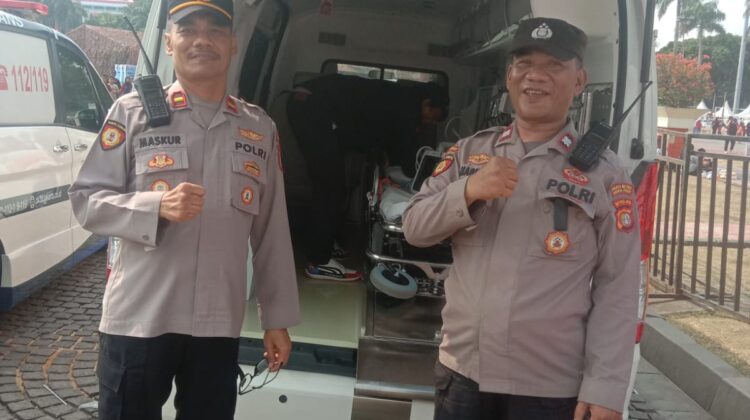 Gerak Cepat, Polsek Johar Baru Pastikan Pelayanan Damkar dan Medis Siaga di Monas