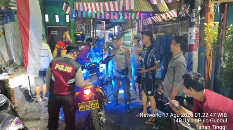 Laporan 110 Ditindaklanjuti, Respon Cepat Polisi Cek Kerumunan Remaja di Kramat Pulo Gundul