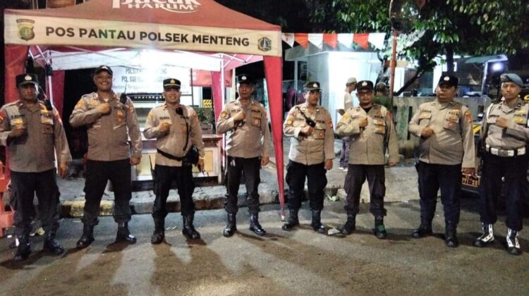 Perbatasan Menteng Tenggulun Jadi Titik Pantau, Polisi Perkuat Cipkon Cegah Tawuran Malam
