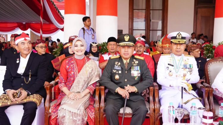 Pangdivif 2 Kostrad Hadiri Upacara Peringatan HUT ke-81 Kemerdekaan RI di Malang