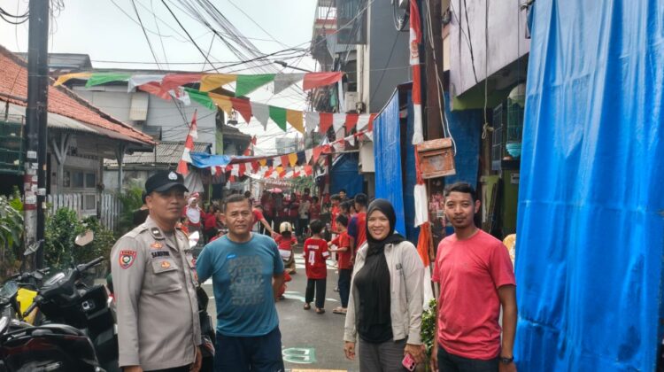 Monitoring Giat Warga Kwitang Meriahkan HUT RI ke-81 dengan Lomba Tradisional