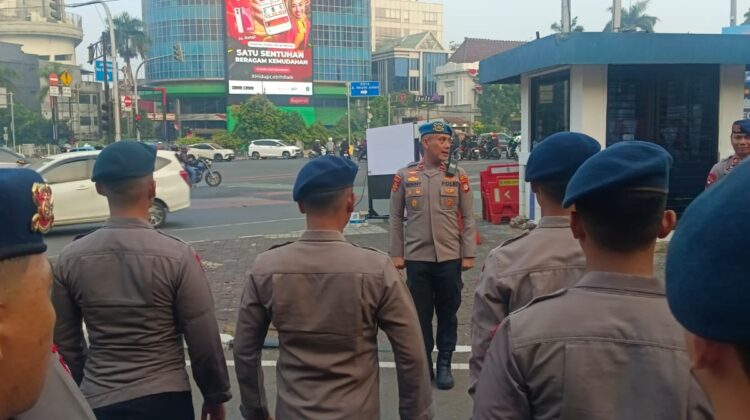 91 Personel Gabungan Dikerahkan dalam Pengamanan HUT RI ke-81 di TL Harmoni