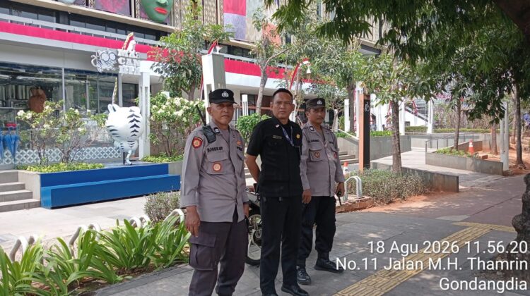 Cegah Kejahatan Siang Hari, Polisi Perketat Pengawasan di Sarinah
