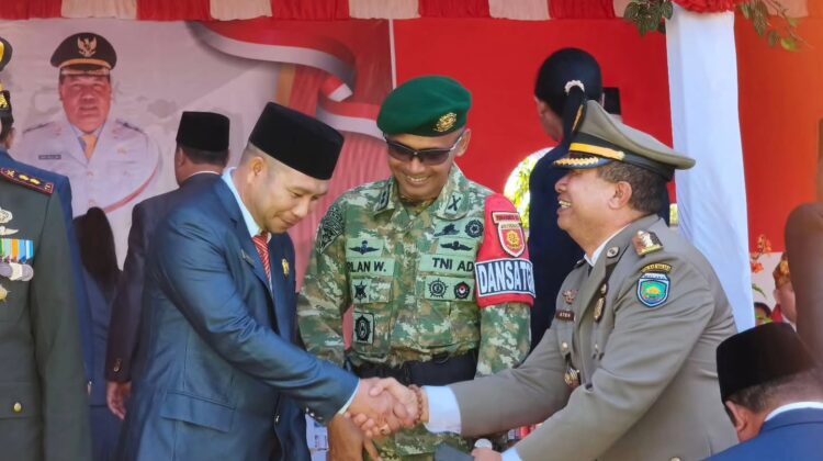 Semarak HUT ke-81 RI di Perbatasan, Yonarmed 12 Kostrad Tampil Profesional