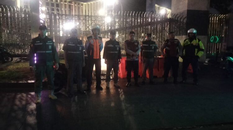 Patroli Cipkon 3 Pilar Sasar Lapangan Banteng, Istiqlal dan Katedral Cegah Gangguan Kamtibmas