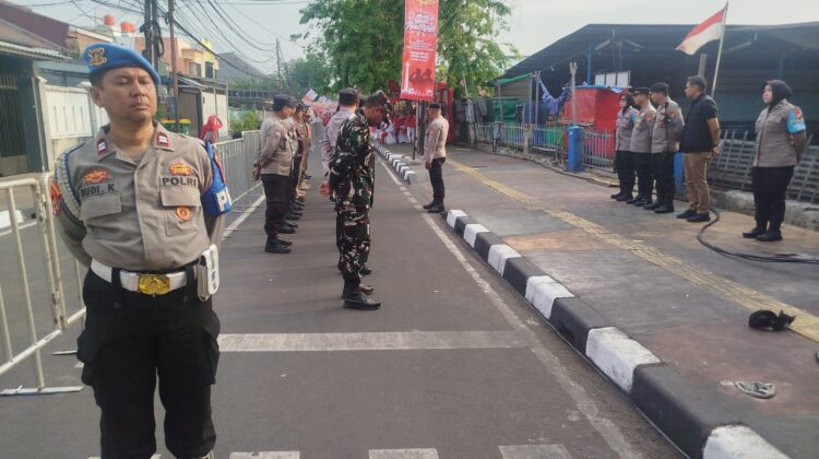 Amankan Jamuan Rakyat HUT RI ke-81, Puluhan Personel Gabungan Diterjunkan di Johar Theater