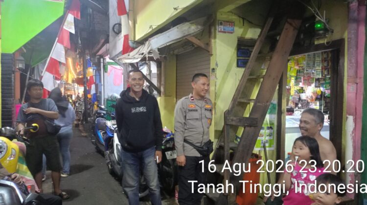 Polisi Sambangi Korban Kebakaran di Tanah Tinggi, Ingatkan Warga Waspada Bahaya Listrik