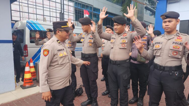 Polsek Kemayoran Siapkan Pengamanan Aksi Unjuk Rasa, 28 Personel Disiagakan