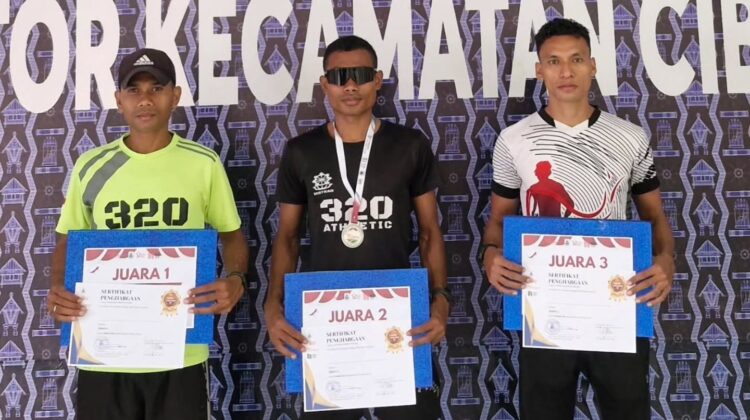 Dua Hari Berturut-turut, Prajurit Yonif 320 Kostrad Sapu Podium 5K